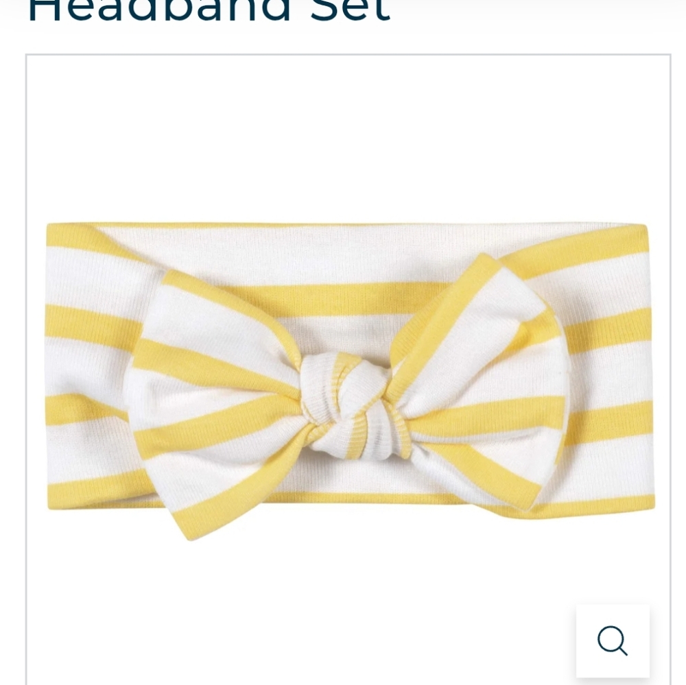 3-Piece Baby & Toddler Girls Bee Garden Dress, Diaper Cover & Headband Set 12 Mo - Picture 11 of 14